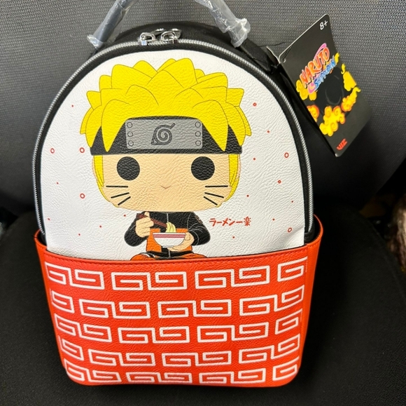 NWT Loungefly Naruto Funko Pop Ramen Shop Gamestop Exclusive Backpack - Picture 2 of 5